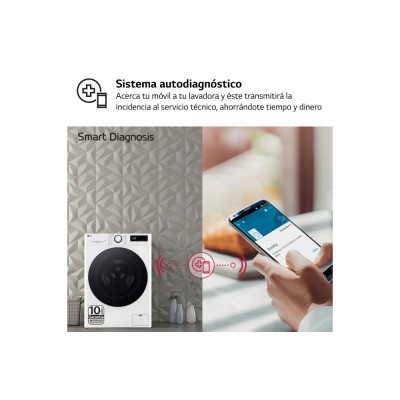 Lavadora LG F4WR6013AGW