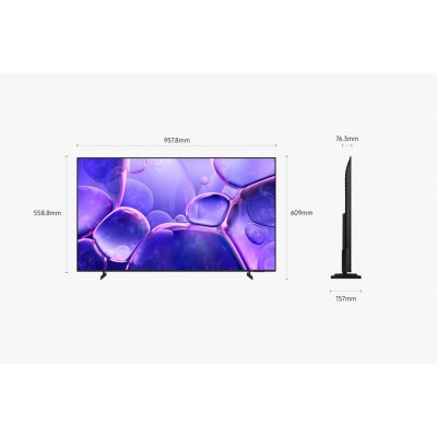 TV LED SAMSUNG TU43U8005FUXXC 43" 4K UHD