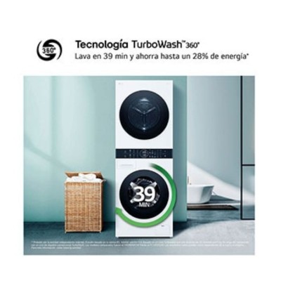 Lavasecadora LG WT1210WWF