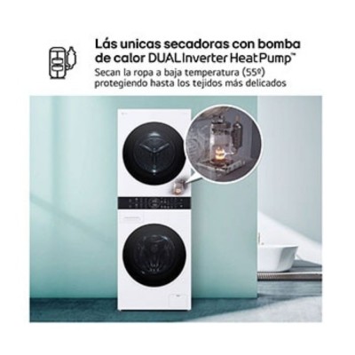 Lavasecadora LG WT1210WWF