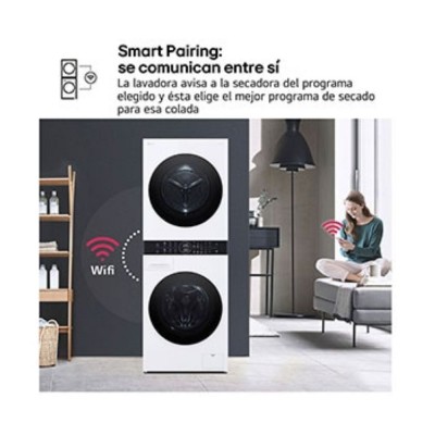 Lavasecadora LG WT1210WWF