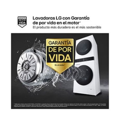 Lavasecadora LG WT1210WWF