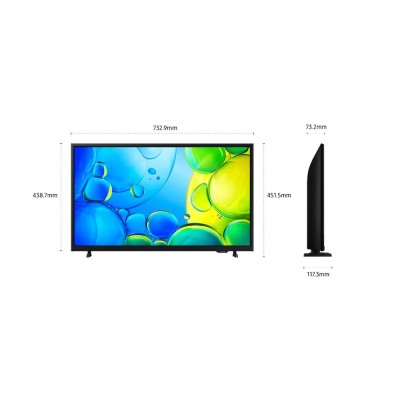 TV LED SAMSUNG TU32F6005FKXXC 32" HD...