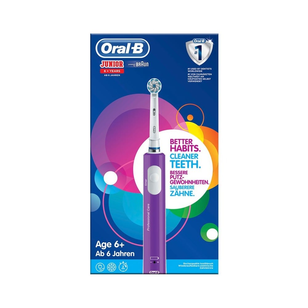 Cepillo Dental ORAL-B D16 Junior Morado
