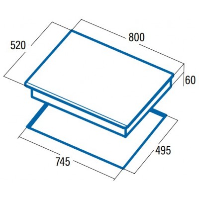 Placa CATA & CAN ROCA IDF8021PROBK