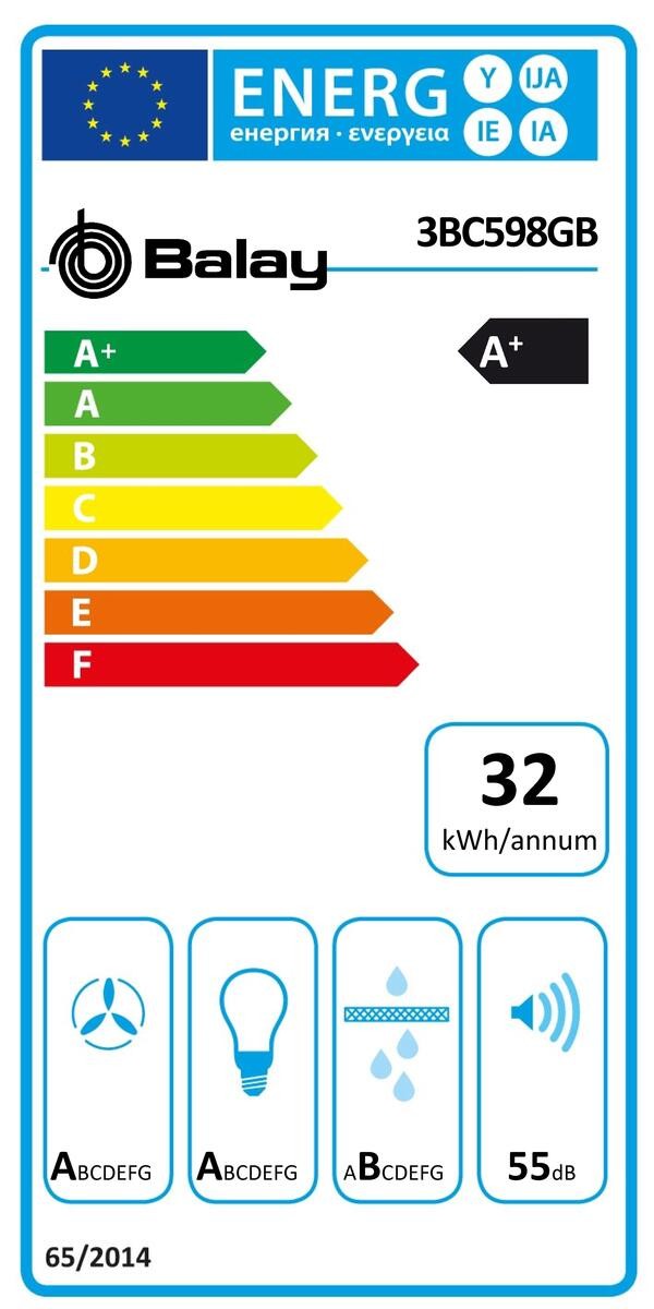 Etiqueta de Eficiencia Energética - 3BC598GB
