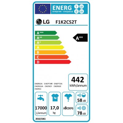 Lavadora LG F1K2CS2T