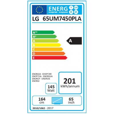 TV LED LG 65UM7450 UHD IA