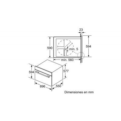 Horno BOSCH VBD5780S0