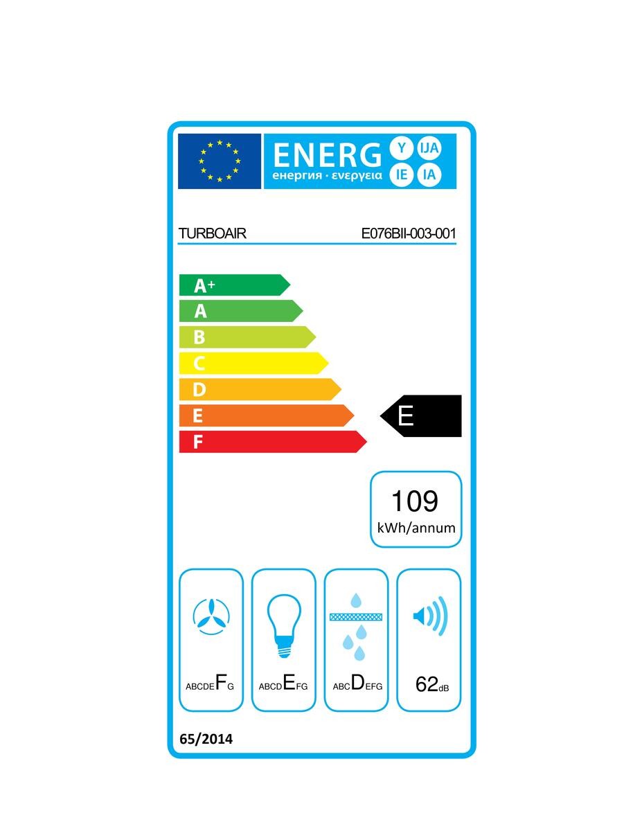 Etiqueta de Eficiencia Energética - 68115382A