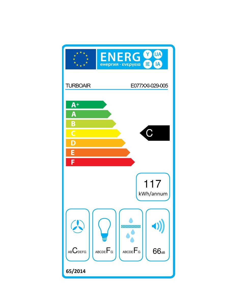 Etiqueta de Eficiencia Energética - PRF0107822B