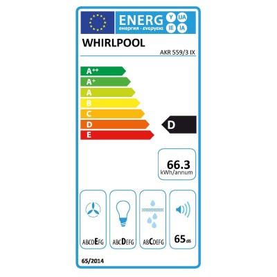 Campana WHIRLPOOL AKR5593IX