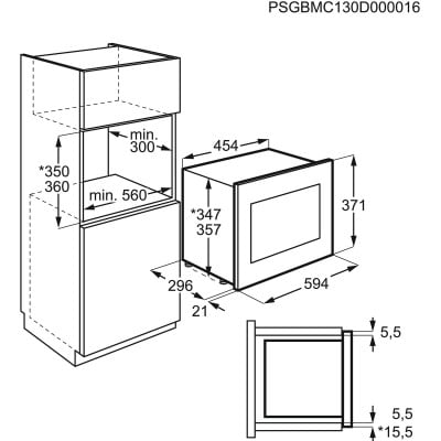 Microondas AEG MBB1756DEM