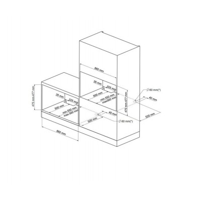 Horno CATA CMD9208BK