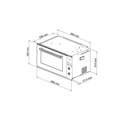 Horno CATA CMD9208BK